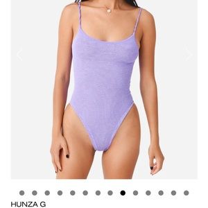 HUNZA G Pamela One-Piece Swimsuit